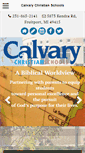 Mobile Screenshot of calvaryeagles.org